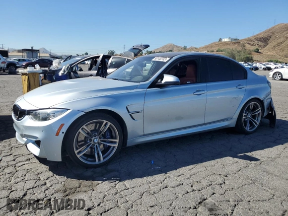 2017 BMW M3 with VIN WBS8M9C32H5G85467, listed as a Copart auction lot 66148333 with 45,255 mi miles. Bid and sale history available at carsss.com. Image 1.