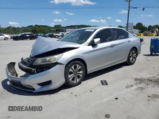 2013 Honda Accord LX z VIN 1HGCR2F36DA110827, wystawiony jako Copart lot #57913605 z przebiegiem 74 768 mil mil oraz Szkoda całkowita • Salvage title. Historia ofert i sprzedaży dostępna na DreamBid. Obrazek 1.