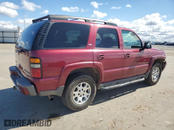 2005 Chevrolet Tahoe Z71 z VIN 1GNEK13T15R124591, wystawiony jako Copart lot #49549285 z przebiegiem 242 649 mil mil oraz Szkoda całkowita • Salvage title. Historia ofert i sprzedaży dostępna na DreamBid. Obrazek 3.
