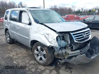 2013 Honda Pilot EX-L with VIN 5FNYF4H65DB080307, listed as a IAAI auction lot 41987016 with Not provided miles and . Bid and sale history available at DreamBid. Image 1.
