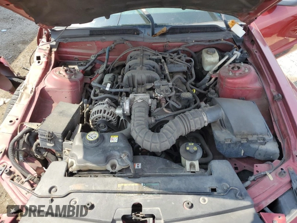2007 Ford Mustang Deluxe with VIN 1ZVFT84N275255121, listed as a Copart auction lot 62544695 with 201,917 mi miles and Clean title. Bid and sale history available at DreamBid. Image 11.