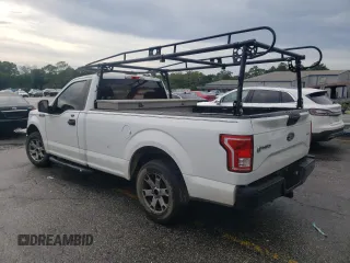 2016 Ford F-150 XL with VIN 1FTMF1C83GKD49384, listed as a Copart auction lot 61072825 with 176,247 mi miles and Salvage title. Bid and sale history available at DreamBid. Image 2.
