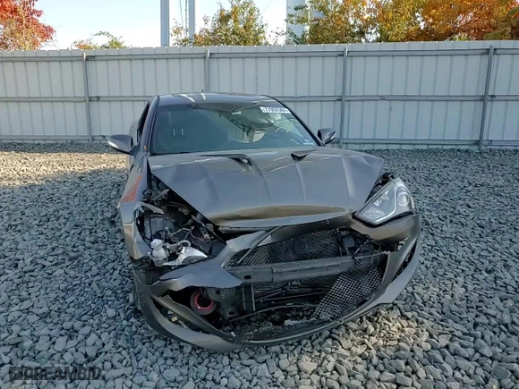 2013 Hyundai Genesis Coupe 3.8 Track with VIN KMHHU6KJ3DU093221, listed as a Copart auction lot 77002584 with 42,792 mi miles and Salvage Title. Bid and sale history available at carsss.com. Image 11.
