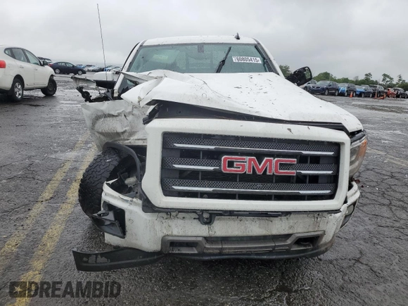 2014 GMC Sierra 1500 SLT with VIN 3GTU2VEC0EG240146, listed as a Copart auction lot 60805415 with Not provided miles and Salvage title. Bid and sale history available at DreamBid. Image 5.