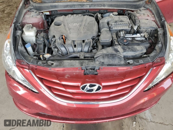 2013 Hyundai Sonata GLS with VIN 5NPEB4AC3DH616929, listed as a Copart auction lot 60520335 with 84,206 mi miles and Salvage title. Bid and sale history available at DreamBid. Image 11.