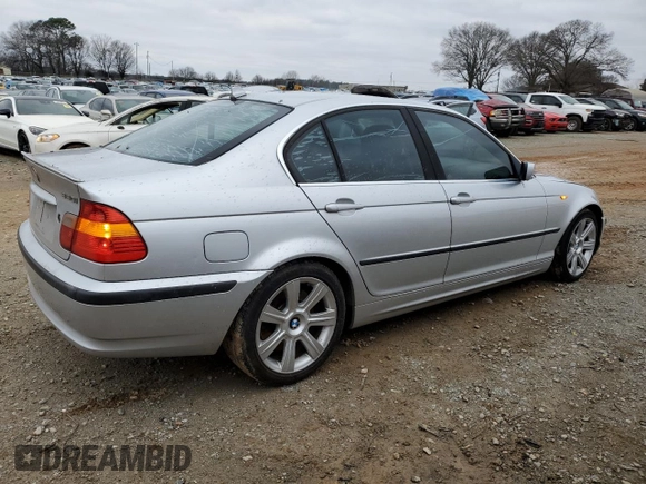 2004 BMW 3 Series 330i with VIN WBAEV53414KM33644, listed as a Copart auction lot 87647665 with 164,609 mi miles and Clean Title. Bid and sale history available at carsss.com. Image 3.