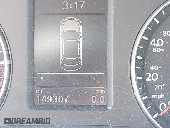2014 Volkswagen Passat SEL Premium z VIN 1VWCN7A30EC097025, wystawiony jako IAAI lot #42466540 z przebiegiem 149 307 mil mil oraz . Historia ofert i sprzedaży dostępna na DreamBid. Obrazek 12.
