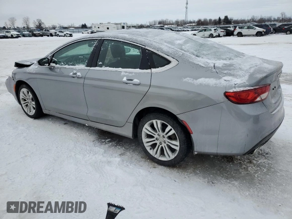 2015 Chrysler 200 Limited with VIN 1C3CCCAG6FN506420, listed as a Copart auction lot 44600225 with 336,037 mi miles and Clean Title. Bid and sale history available at carsss.com. Image 2.