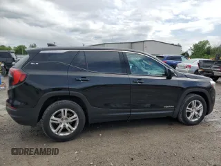2020 GMC Terrain SLE with VIN 3GKALMEV3LL240369, listed as a Copart auction lot 60046055 with 112,884 mi miles and Salvage title. Bid and sale history available at DreamBid. Image 3.