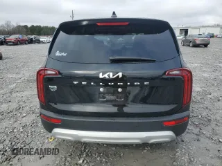 2022 Kia Telluride LX with VIN 5XYP24HCXNG222805, listed as a Copart auction lot 44825665 with 85,316 mi miles and Salvage title. Bid and sale history available at DreamBid. Image 6.