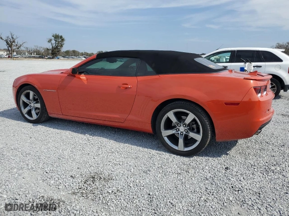 2012 Chevrolet Camaro 2LT with VIN 2G1FC3D31C9118374, listed as a Copart auction lot 43202745 with 101,461 mi miles and Salvage Title. Bid and sale history available at carsss.com. Image 2.