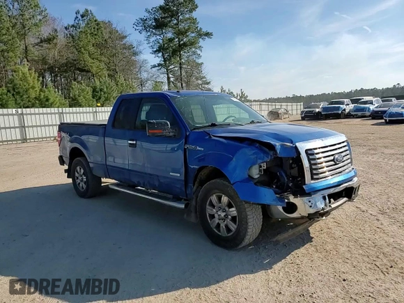 2012 Ford F-150 XL with VIN 1FTFX1ET5CFB49911, listed as a Copart auction lot 43584275 with 73,118 mi miles and Salvage Title. Bid and sale history available at carsss.com. Image 10.