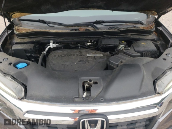 2017 Honda Ridgeline RTL-T with VIN 5FPYK3F65HB027242, listed as a Copart auction lot 62584355 with 43,165 mi miles and Salvage title. Bid and sale history available at DreamBid. Image 11.