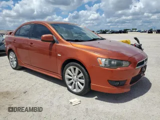 2009 Mitsubishi Lancer GTS with VIN JA3AU86W69U030952, listed as a Copart auction lot 69707254 with 137,109 mi miles and Salvage Title. Bid and sale history available at carsss.com. Image 4.