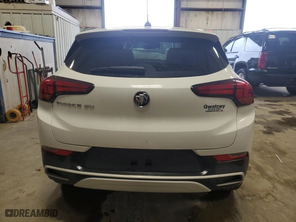 2023 Buick Encore GX Preferred with VIN KL4MMBS24PB147334, listed as a Copart auction lot 44775985 with 0 mi miles and Salvage Title. Bid and sale history available at carsss.com. Image 6.