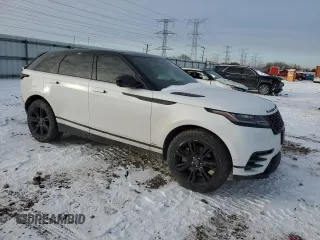 2021 Land Rover Range Rover Velar R-Dynamic S with VIN SALYT2EX4MA319874, listed as a Copart auction lot 45609085 with 25,675 mi miles and Salvage title. Bid and sale history available at DreamBid. Image 4.