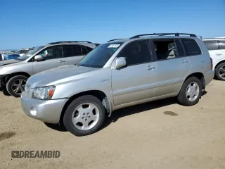 2005 Toyota Highlander z VIN JTEDP21A150053504, wystawiony jako Copart lot #46487525 z przebiegiem 157 686 mil mil oraz Szkoda całkowita • Salvage title. Historia ofert i sprzedaży dostępna na DreamBid. Obrazek 1.