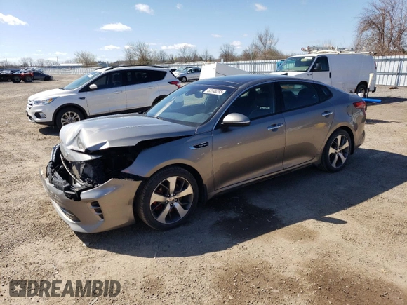 2016 Kia Optima SXL Turbo with VIN 5XXGV4L21GG083385, listed as a Copart auction lot 53548285 with 73,096 mi miles and Salvage title. Bid and sale history available at DreamBid. Image 1.