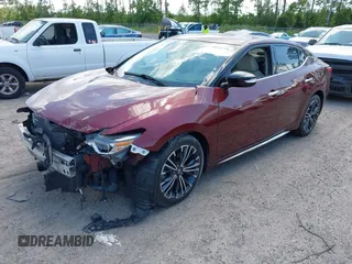 2017 Nissan Maxima SV с VIN 1N4AA6APOHC411463, выставлен на аукционе IAAI как лот 39652799 с пробегом 62 683 миль миль и . История ставок и продаж доступна на DreamBid. Изображение 2.