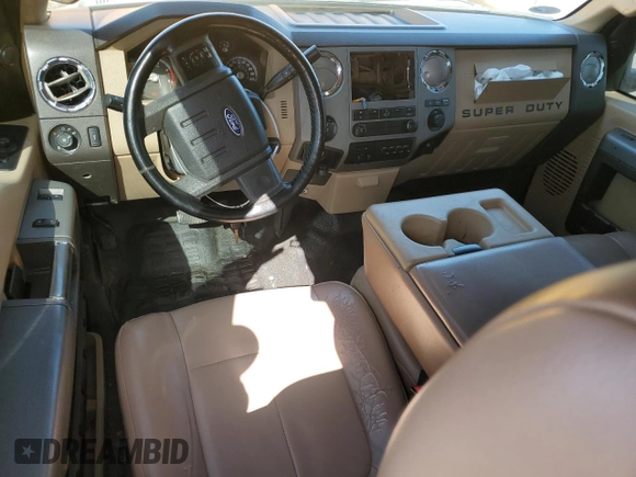 2011 Ford F-250 XL with VIN 1FT7X2BTXBEA96254, listed as a Copart auction lot 56044375 with 324,139 mi miles and Salvage title. Bid and sale history available at DreamBid. Image 8.