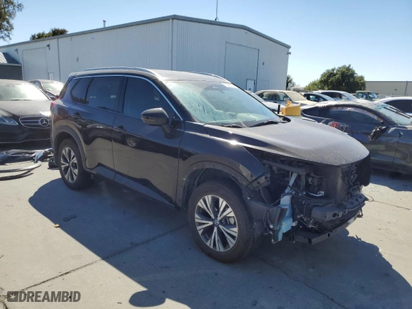 2021 Nissan Rogue SV with VIN 5N1AT3BA4MC812386, listed as a Copart auction lot 70645924 with 74,220 mi miles and Salvage Title. Bid and sale history available at carsss.com. Image 4.