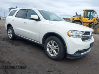 2012 Dodge Durango SXT with VIN 1C4RDHAG8CC237151, listed as a IAAI auction lot 42074419 with 262,409 mi miles. Bid and sale history available at carsss.com. Image 1.