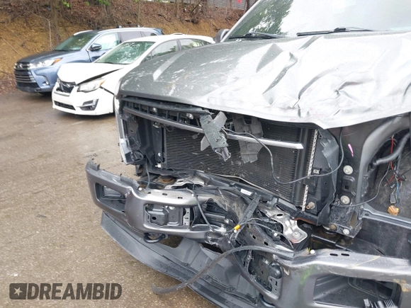 2019 Ford F-150 XL with VIN 1FTEX1EP1KFA77120, listed as a IAAI auction lot 42329608 with 76,053 mi miles and . Bid and sale history available at DreamBid. Image 6.