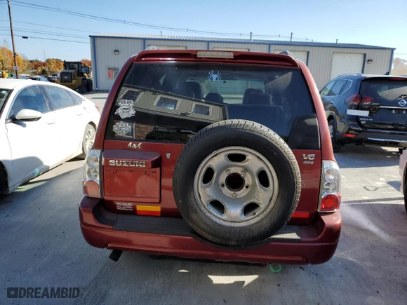 2005 Suzuki XL-7 LX with VIN JS3TX92V154103614, listed as a Copart auction lot 76674644 with 153,390 mi miles and Clean Title. Bid and sale history available at carsss.com. Image 6.