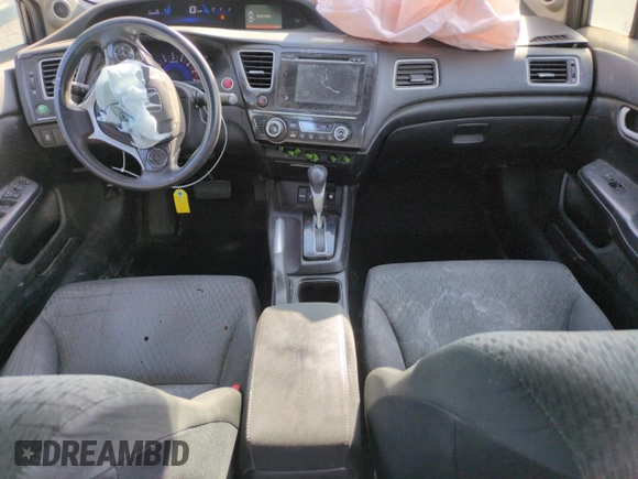 2014 Honda Civic Sedan EX with VIN 2HGFB2F84EH551839, listed as a Copart auction lot 50964295 with 123,189 mi miles and Salvage Title. Bid and sale history available at carsss.com. Image 8.