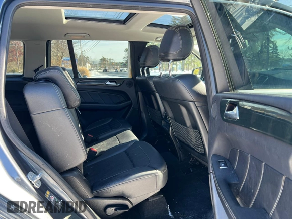 2016 Mercedes-Benz GL with VIN 4JGDF6EE2GA628892, listed as a Copart auction lot 42853885 with 162,500 mi miles and Clean Title. Bid and sale history available at carsss.com. Image 6.