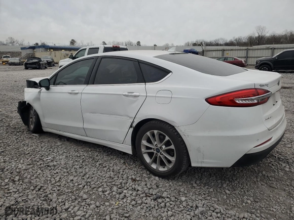 2020 Ford Fusion SE with VIN 3FA6P0HDXLR110951, listed as a Copart auction lot 88702955 with 0 mi miles and Salvage Title. Bid and sale history available at carsss.com. Image 2.