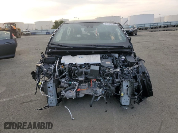 2022 Toyota Prius L Eco with VIN JTDKAMFU2N3178943, listed as a Copart auction lot 84765774 with 14,293 mi miles and Salvage Title. Bid and sale history available at carsss.com. Image 5.