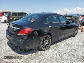 2019 Mercedes-Benz C 300 with VIN 55SWF8DB9KU297937, listed as a Copart auction lot 64764675 with 73,831 mi miles and Salvage title. Bid and sale history available at DreamBid. Image 3.