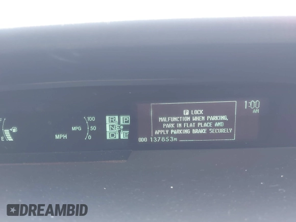2010 Toyota Prius II with VIN JTDKN3DU9A0099251, listed as a IAAI auction lot 41959602 with 137,853 mi miles. Bid and sale history available at carsss.com. Image 7.