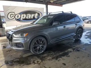 2022 Audi Q7 Prestige with VIN WA1VXBF72ND014963, listed as a Copart auction lot 59205275 with 41,754 mi miles and Salvage title. Bid and sale history available at DreamBid. Image 1.