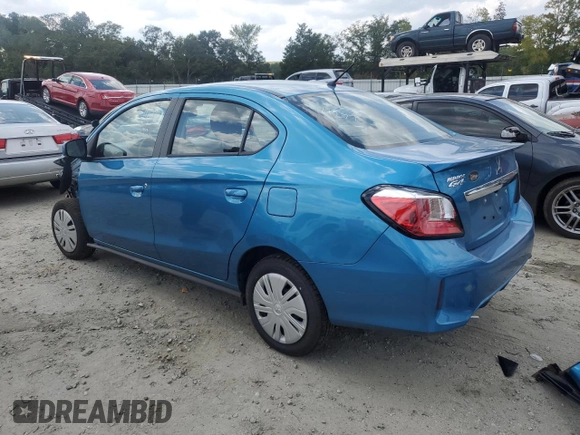 2023 Mitsubishi Mirage G4 ES with VIN ML32FUFJ2PHF03707, listed as a Copart auction lot 68556213 with 6,808 mi miles. Bid and sale history available at carsss.com. Image 2.