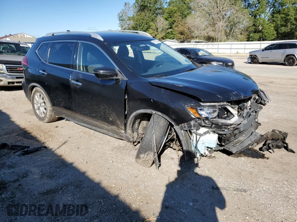 2017 Nissan Rogue SV with VIN JN8AT2MT2HW405155, listed as a Copart auction lot 81108324 with 109,124 mi miles and Salvage Title. Bid and sale history available at carsss.com. Image 4.