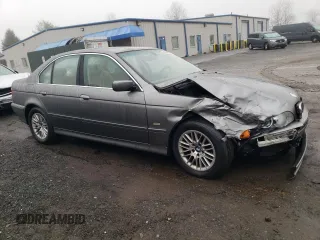 2003 BMW 5 Series 530iA with VIN WBADT63463CK43600, listed as a Copart auction lot 85340764 with 0 mi miles and Salvage Title. Bid and sale history available at carsss.com. Image 4.