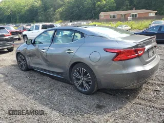 2016 Nissan Maxima SL with VIN 1N4AA6APXGC903559, listed as a Copart auction lot 61213525 with 124,575 mi miles and Salvage title. Bid and sale history available at DreamBid. Image 2.
