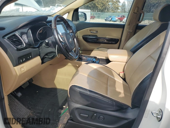 2015 Kia Sedona SX-L with VIN KNDME5C18F6032334, listed as a Copart auction lot 46107985 with 246,339 mi miles and Clean Title. Bid and sale history available at DreamBid. Image 7.