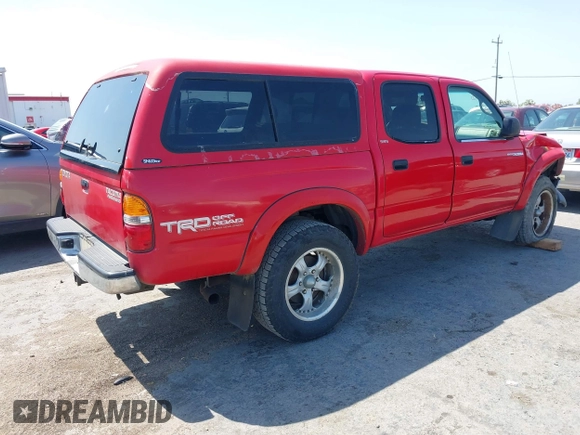 2004 Toyota Tacoma PreRunner with VIN 5TEGN92N94Z335017, listed as a IAAI auction lot 42398174 with 250,771 mi miles and . Bid and sale history available at DreamBid. Image 4.