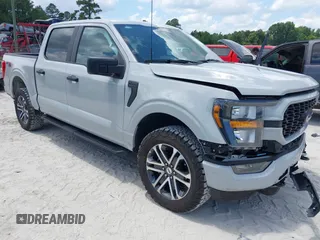 2023 Ford F-150 XL with VIN 1FTFW1E54PKF96781, listed as a IAAI auction lot 42517228 with 29,721 mi miles and . Bid and sale history available at DreamBid. Image 1.