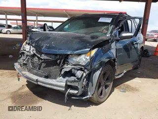 2013 Acura MDX with VIN 2HNYD2H26DH524225, listed as a IAAI auction lot 41966641 with 123,424 mi miles. Bid and sale history available at carsss.com. Image 16.