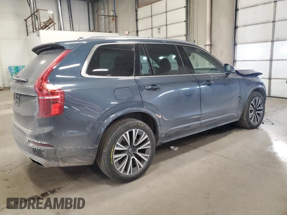 2020 Volvo XC90 Momentum with VIN YV4102PK0L1535767, listed as a Copart auction lot 41462935 with 77,608 mi miles and Salvage Title. Bid and sale history available at carsss.com. Image 3.