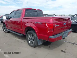 2017 Ford F-150 XL with VIN 1FTEW1EF3HFB61085, listed as a IAAI auction lot 42030502 with 110,016 mi miles and . Bid and sale history available at DreamBid. Image 3.