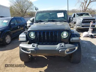 2022 Jeep Gladiator Texas Trail with VIN 1C6HJTAGXNL160784, listed as a IAAI auction lot 41796235 with 81,783 mi miles. Bid and sale history available at carsss.com. Image 13.