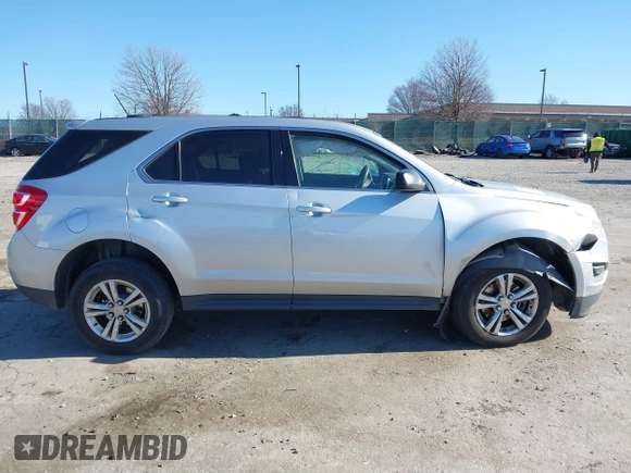 2017 Chevrolet Equinox LS with VIN 2GNALBEK8H1544612, listed as a IAAI auction lot 41717278 with 184,574 mi miles and . Bid and sale history available at carsss.com. Image 14.