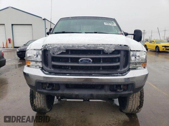 1999 Ford Super Duty F-250 XL with VIN 1FTNW21F0XEA24718, listed as a Copart auction lot 44987595 with 327,455 mi miles and Salvage Title. Bid and sale history available at carsss.com. Image 5.