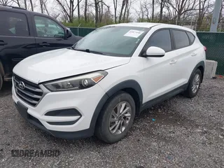 2018 Hyundai Tucson SE with VIN KM8J23A46JU625168, listed as a IAAI auction lot 41877146 with 152,572 mi miles. Bid and sale history available at carsss.com. Image 2.