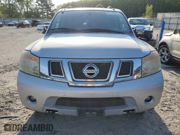 2009 Nissan Armada LE z VIN 5N1BA08C99N601407, wystawiony jako Copart lot #53129625 z przebiegiem 270 739 mil mil oraz Czysty tytuł • Clean title. Historia ofert i sprzedaży dostępna na DreamBid. Obrazek 5.